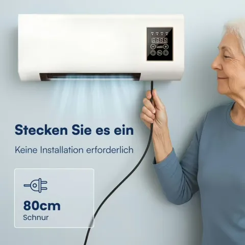 EpiCooler tragbare Klimaanlage ohne Installation für Mietwohnung Deutschland